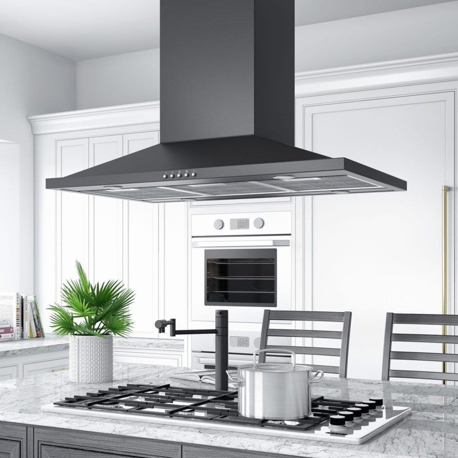 Kitchen Hood Installation
